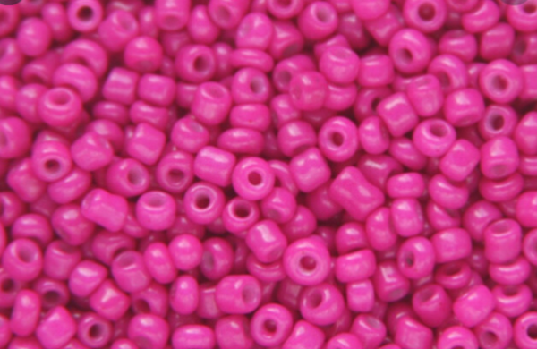 2mm kralen rozé per 10 gram