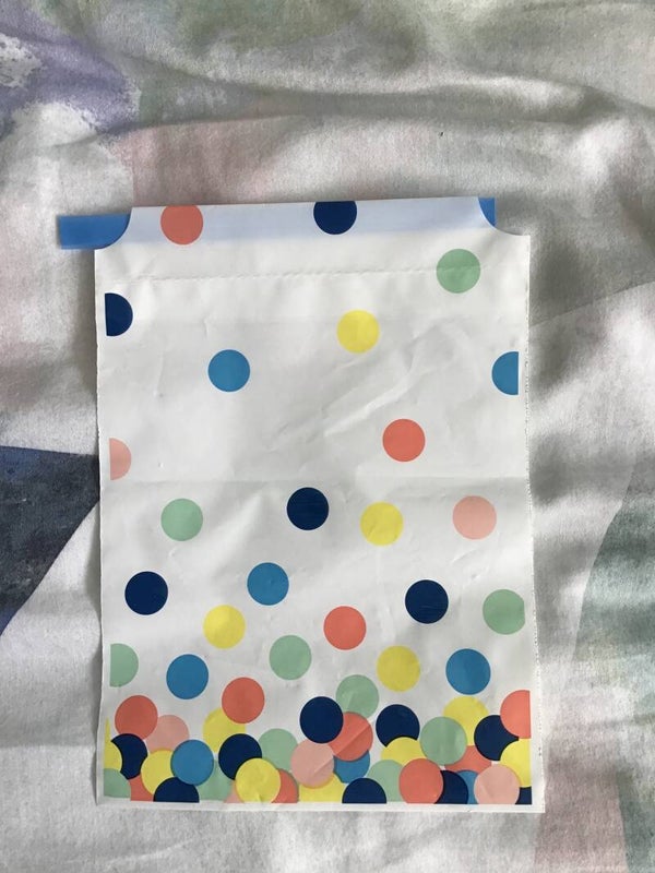 Stippel zakje groot per 1