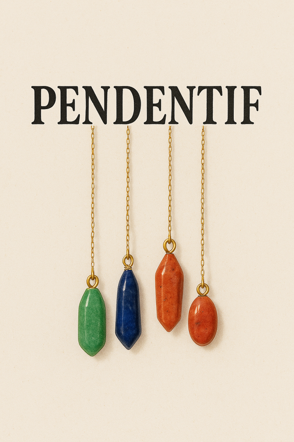 Collier et Pendentif  pierres naturelles