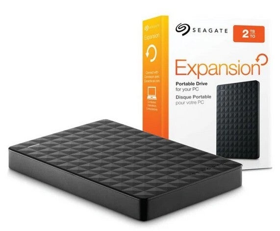 Seagate Expansion Desktop 2 TB, USB 3.0 (incl Heffing)