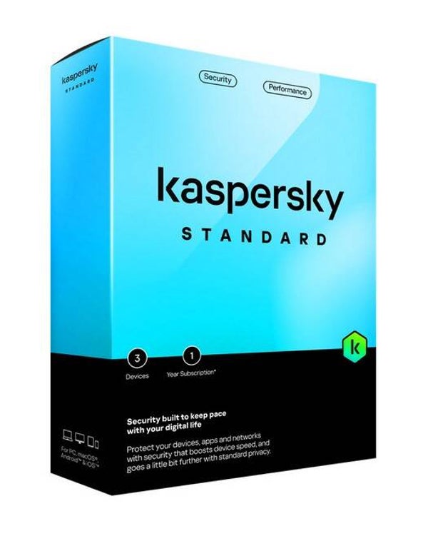 Kaspersky Standard  3 Device - 1 Jaar