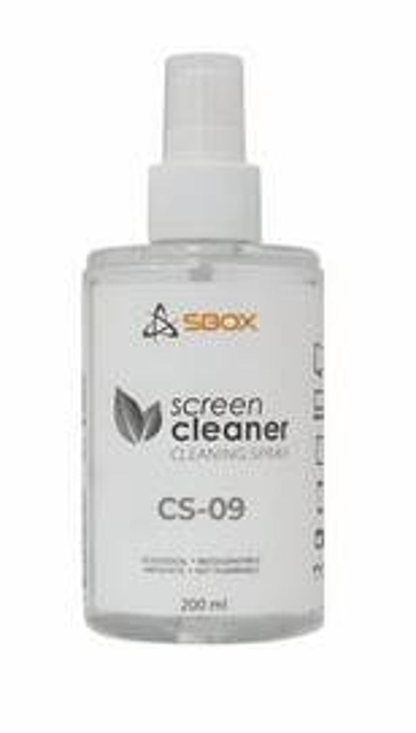 SBOX CS-09 Schermreiniger Spray | 200ml