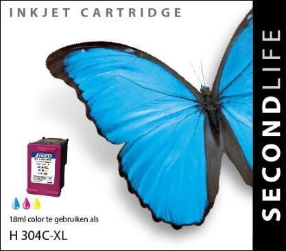 SecondLife - HP 304 XL Color  18,ml