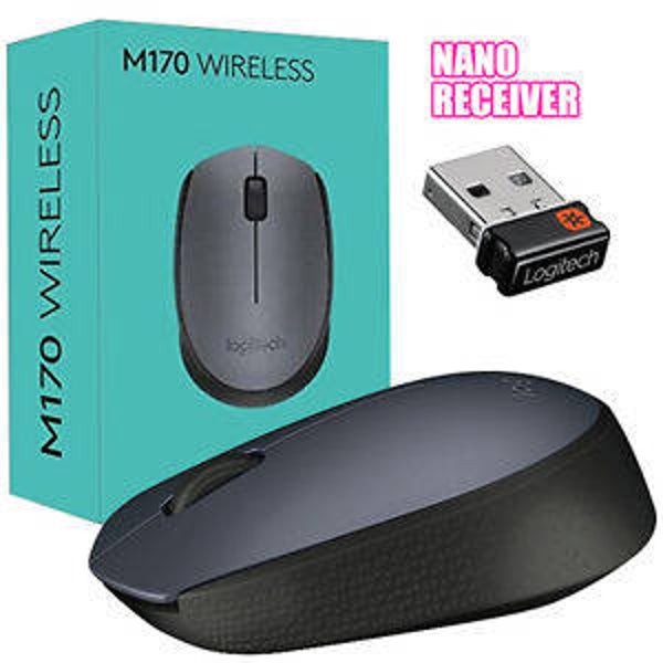 Logitech M170 Opical USB Grey Wireless