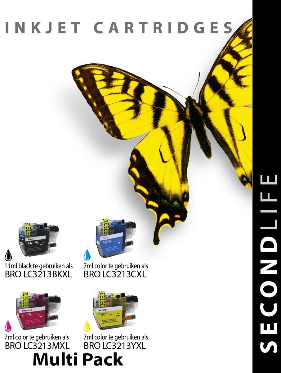 MultiPack Brother LC3213 XL BK / C / Y / M