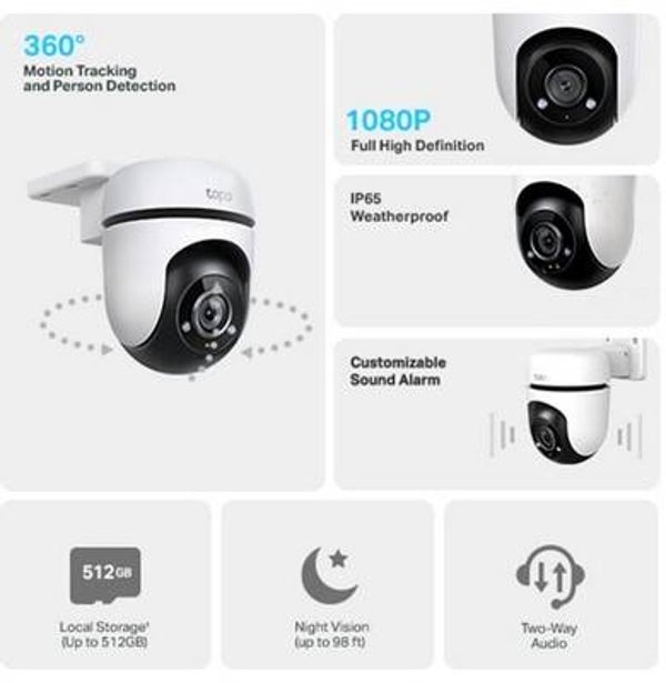 Tapo Smart Cam C500  360gr Wifi