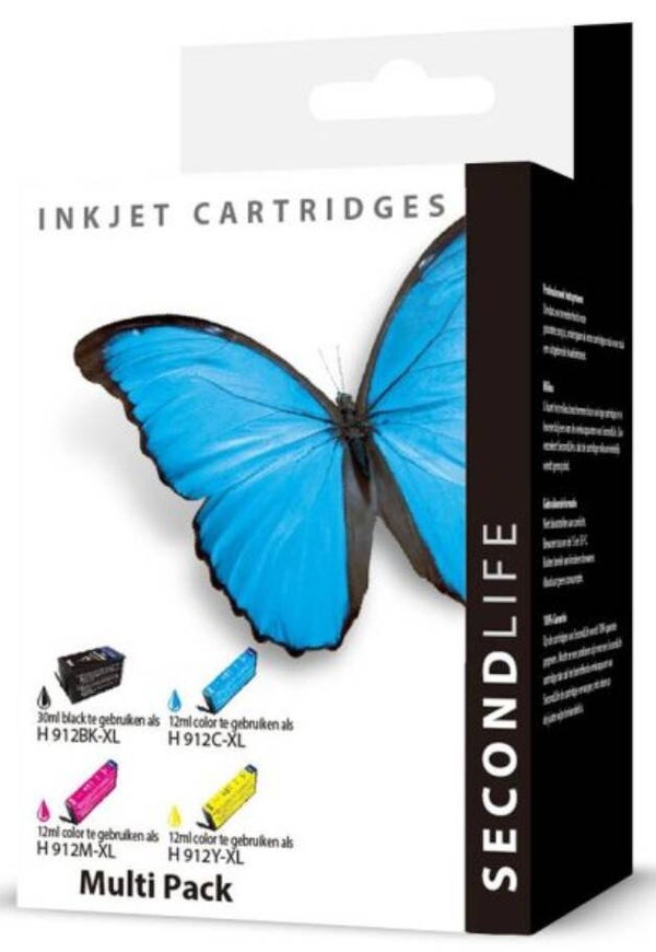 SecondLife – Multipack HP 912 XL