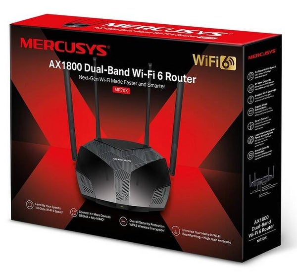 MERCUSYS MR70X - AX1800 Gigabit