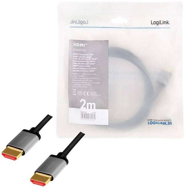 LogiLink HDMI 2.00m 8K/60Hz CHA0105