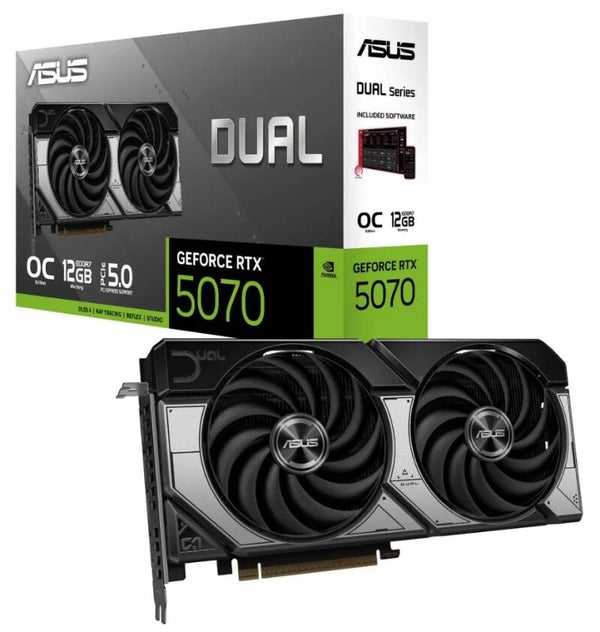 5070 ASUS DUAL RTX OC 12GB/3xDP/HDMI/2,5slot