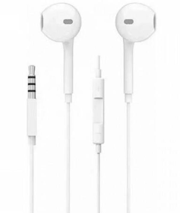 3.5 mm aux Headset +Mic  Stereo - W/BK/Gold