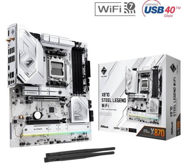 ASRock AM5 X870 Steel Legend WiFi-DDR5/3xM.2/HDMI/wit