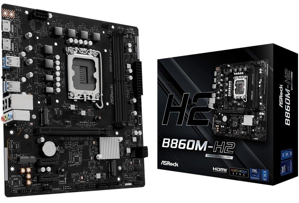 ASRock 1851 B860M-H2-DDR5/2xM.2/2xHDMI/µATX