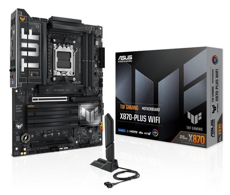 ASUS AM5 X870-PLUS WIFI TUF GAMING - DDR5/4xM.2/HDMI/ATX