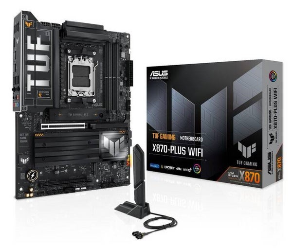 ASUS AM5 X870-PLUS WIFI TUF GAMING - DDR5/4xM.2/HDMI/ATX