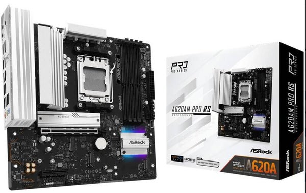 ASRock AM5 A620AM Pro RS - DDR5/M.2/DP/HDMI/µATX