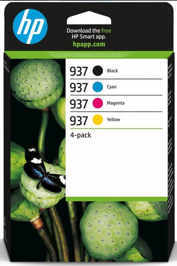 HP No.937 4-Pack 1.250/800 pagina`s
