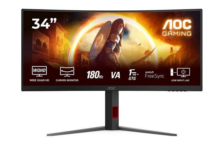 AOC CU34G4 34inch 3440x1440 1MS 180HZ DP