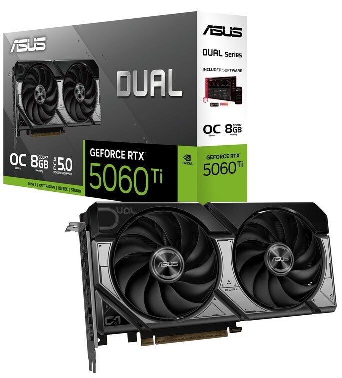 5060Ti ASUS DUAL RTX OC 8GB/3xDP/HDMI/2,5slot