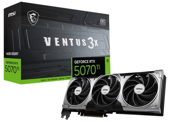 5070Ti MSI RTX VENTUS 3X OC 16GB/3xDP/HDMI/2,5slot