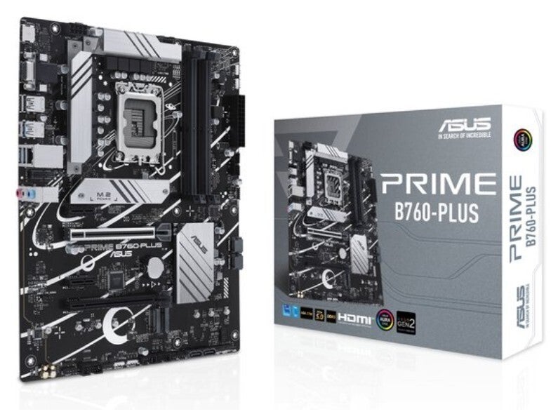 ASUS 1700 B760-PLUS D4 PRIME - DDR4/3xM.2/DP/HDMI/VGA/ATX