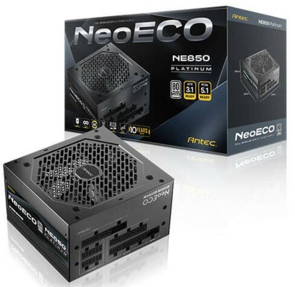 Antec 850W NE850P EC 80+ Platinum Full Modular ATX3.1