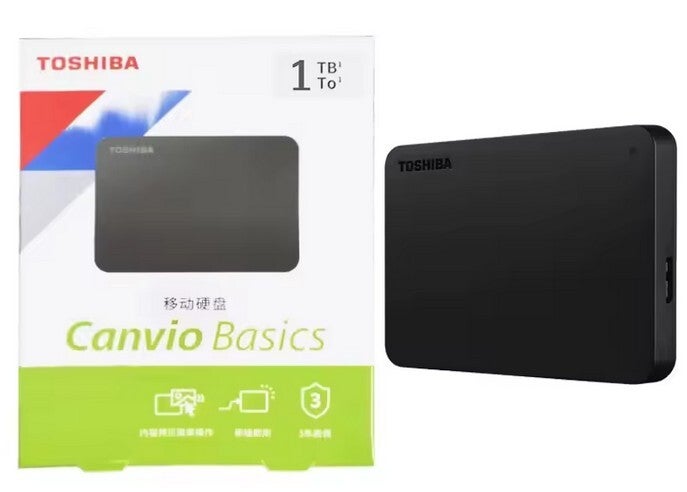 Toshiba Canvio Basics 1TB incl TKH BK/W