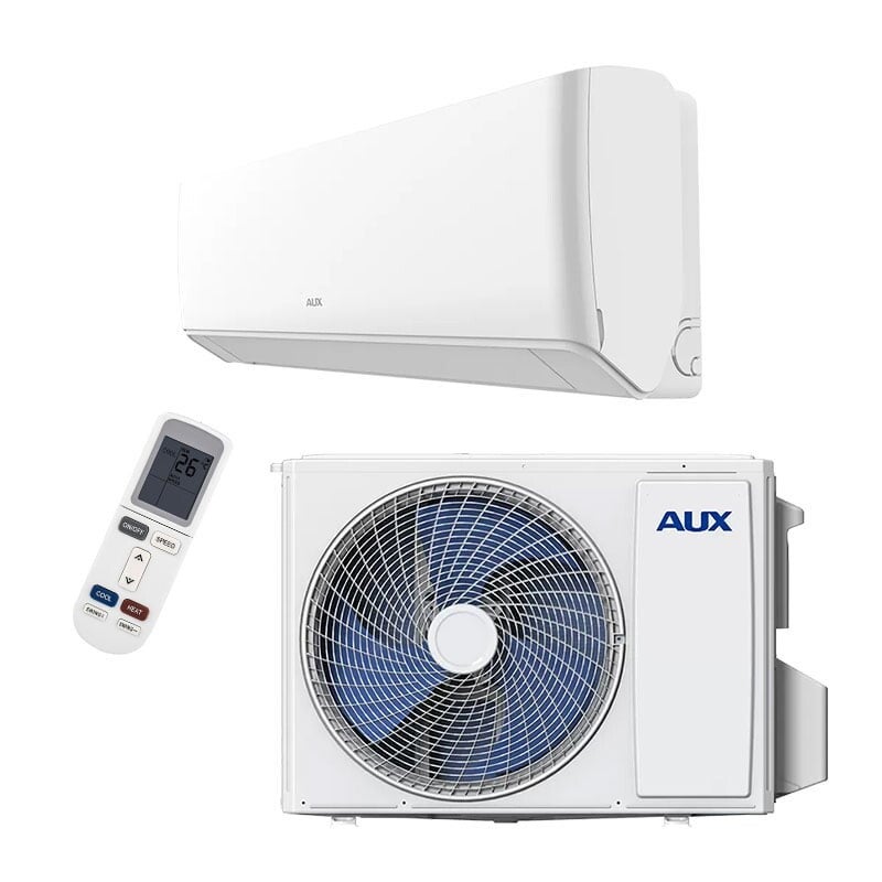 AUX split unit airco 5,0 kW “Wit Deluxe standaard” totaal pakket incl WiFi