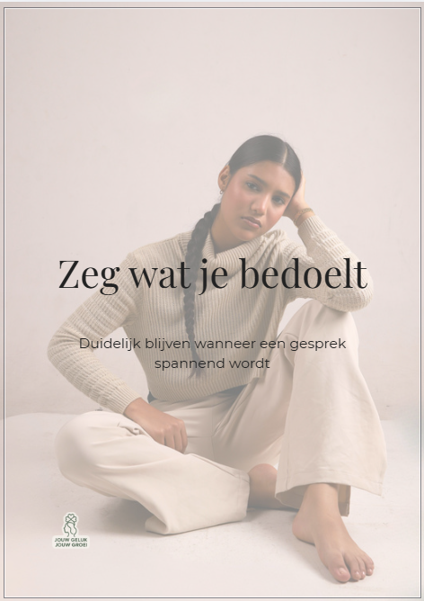 Zeg wat je bedoelt