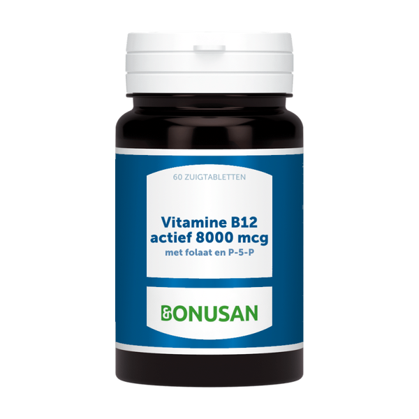 Vitamine B12 actief 8000 mcg Bonusan