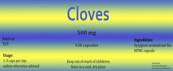 DHC Cloves® 120 capsules 500 mg