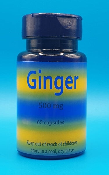 DHC Ginger® capsules 500mg - 65 stuks