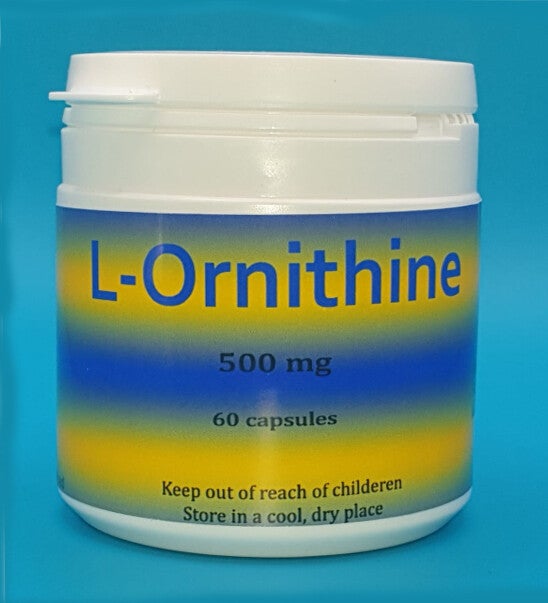 DHC L-Ornithine 60 capsules 500 mg