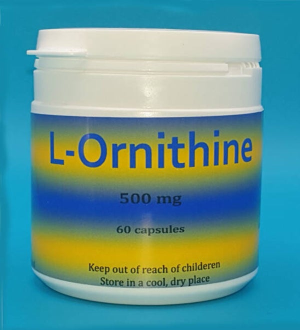 DHC L-Ornithine 60 capsules 500 mg