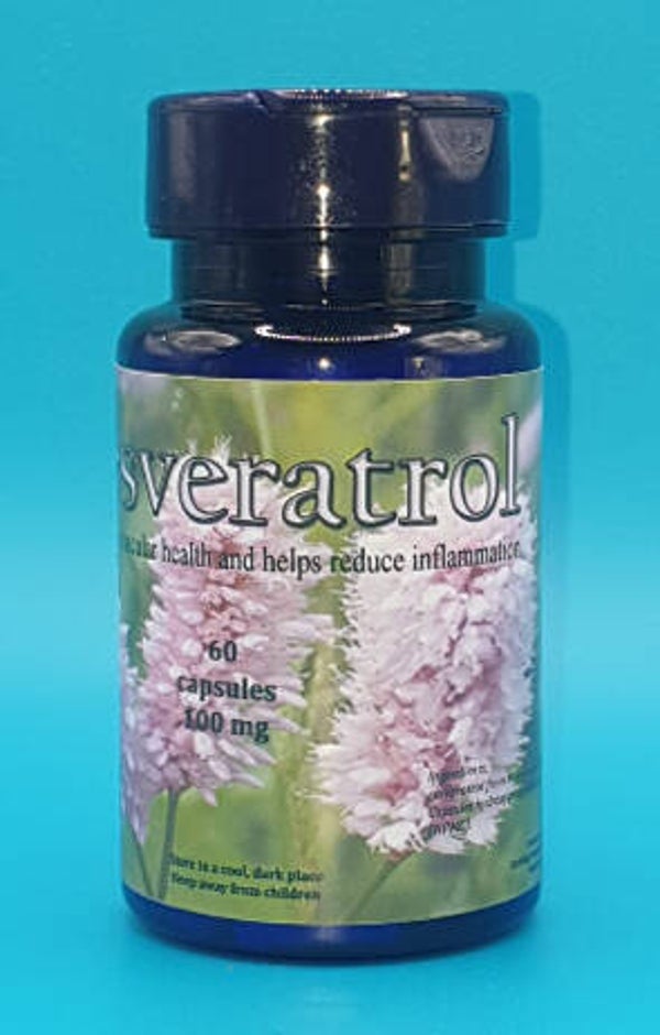 Resveratrol 100mg 60 Capsules