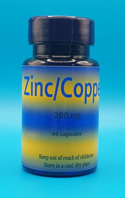 DHC Zinc/Copper® 60 capsules 200mg