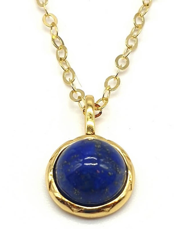 Collier / Lapis Lazuli ronde
