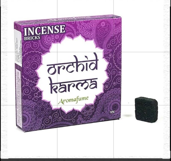 Briques d'encens Orchid  karma