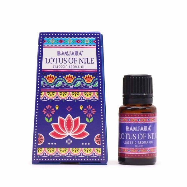Huile Parfumée Indienne Banjara  - Lotus du Nil