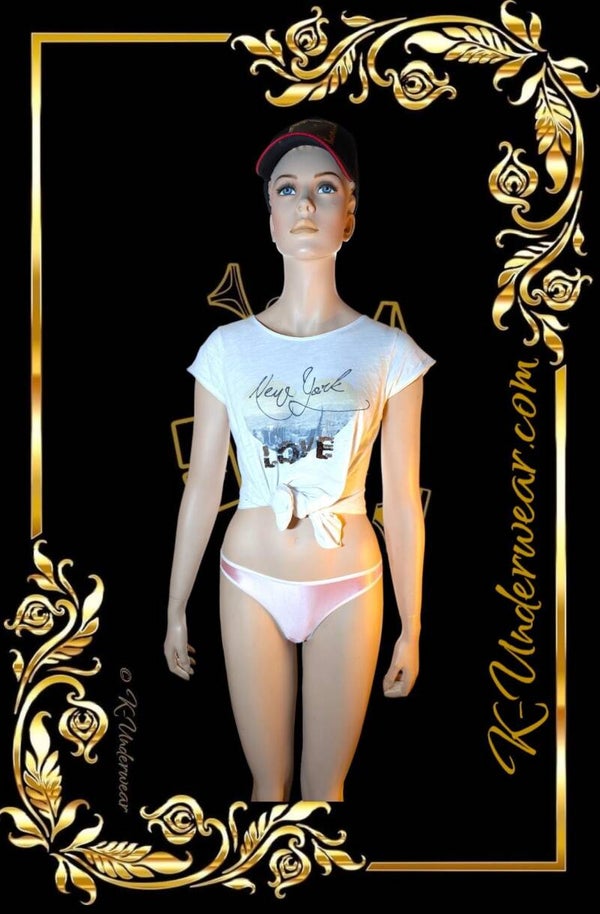 Sexy Sweet elastic hip bikini oil G-string thong panties