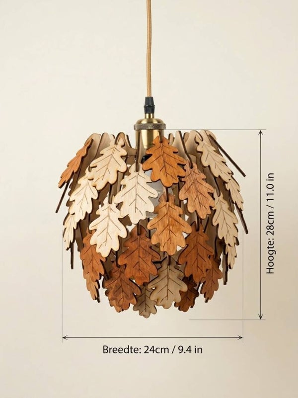 Houten lamp - Eiken