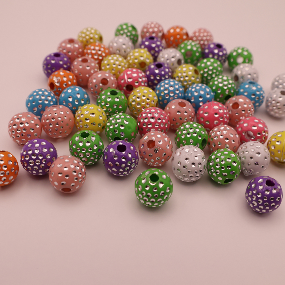 Kralen - glitter bollen