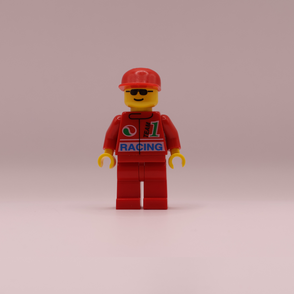 Lego minifigure - racer