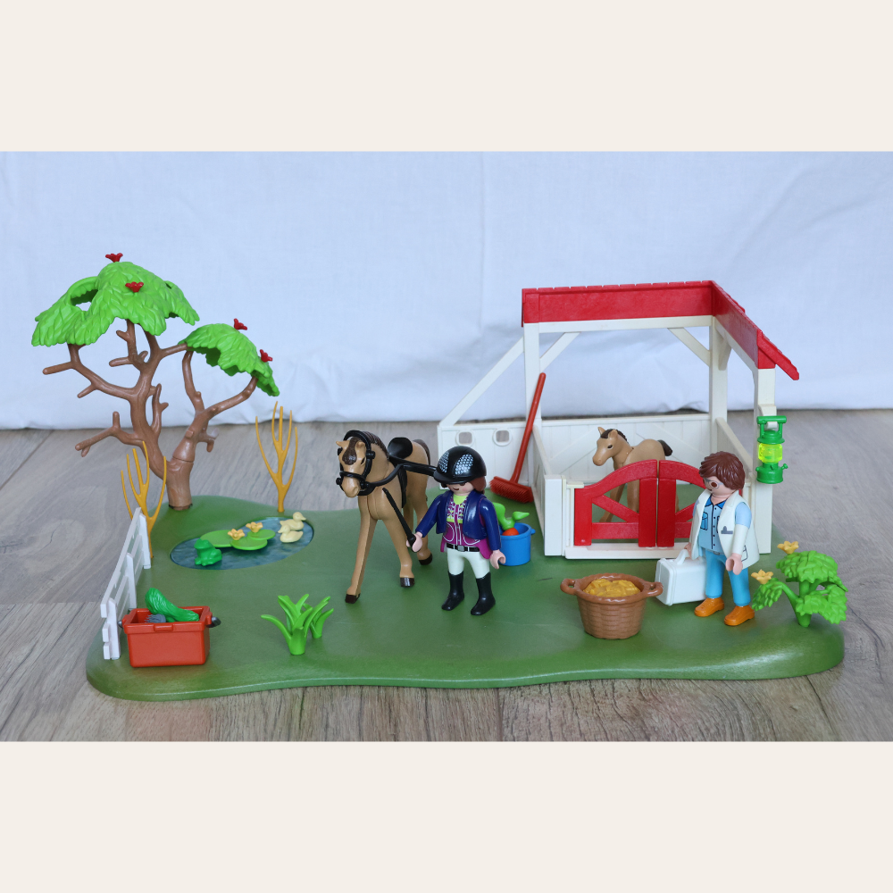 Playmobil set - eerste hulp in de stal (6147)