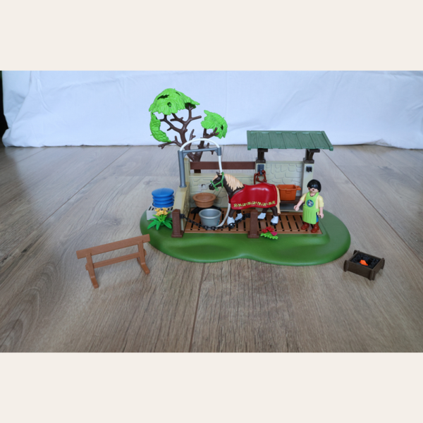 Playmobil set - paarden verzorgingspost (5225)