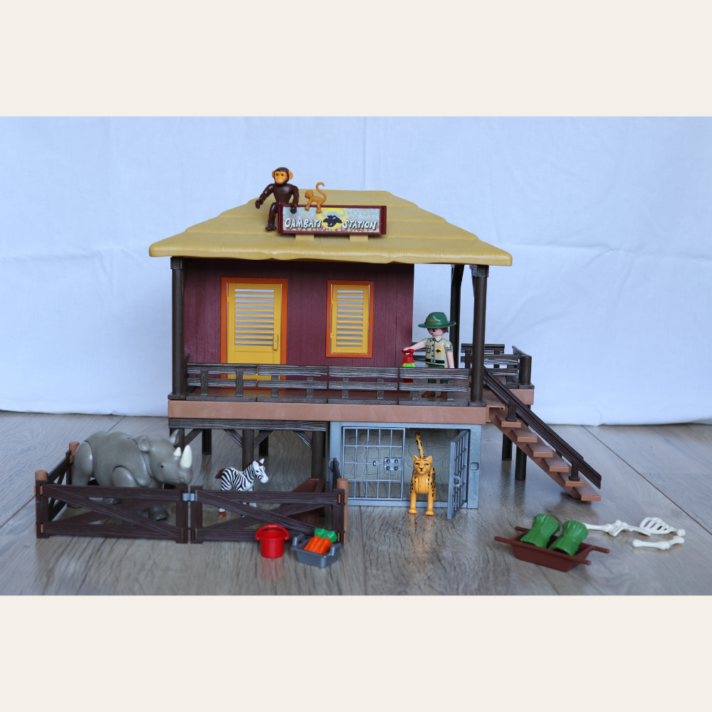 Playmobil set - safari verzorgingspost (4826)