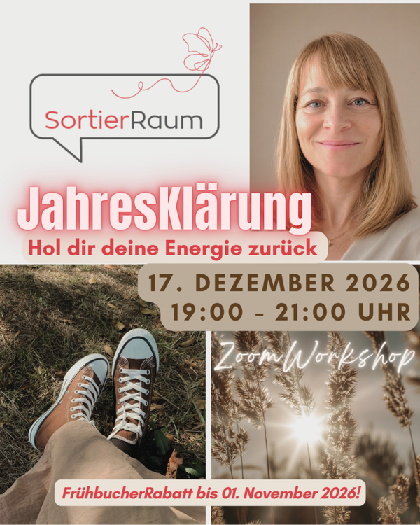 JahresKlärung - Hol dir deine Energie zurück! - ZoomWorkshop