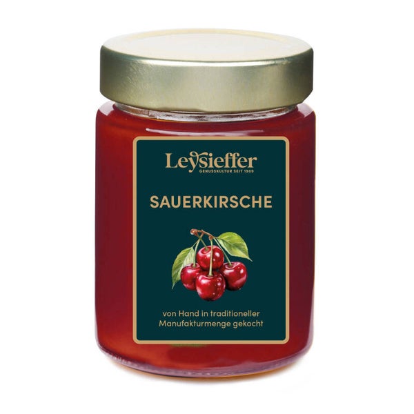 B2B  LEYSIEFFER FRUCHTAUFSTRICH SAUERKIRSCHE 200g