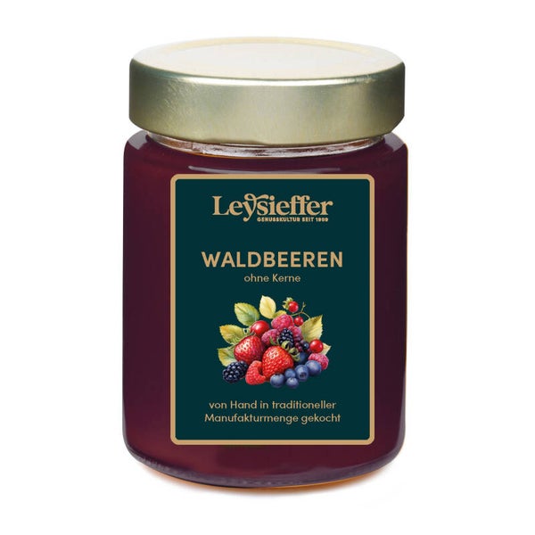 B2B  LEYSIEFFER FRUCHTAUFSTRICH WALBEERE OHNE KERNE 200g