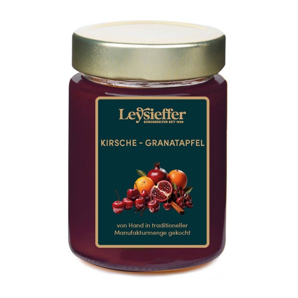 B2B LEYSIEFFER FRUCHTAUFSTRICH KIRSCHE - GRANATAPFEL 200g